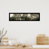 San Francisco CA Burning Foto 1906b Poster (Küche)