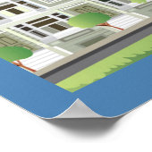 San Francisco, CA | Die Stadt am Meer Poster (Ecke)