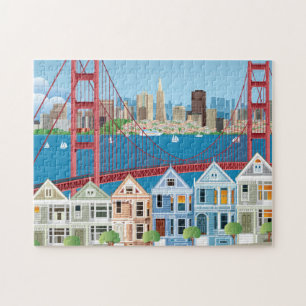San Francisco, CA   Die Stadt am Meer Puzzle