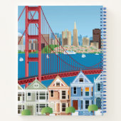 San Francisco, CA | Die Stadt an der Bucht Notizblock (Rückseite)