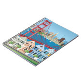 San Francisco, CA | die Stadt durch die Bucht Notizblock (Linke Seite)