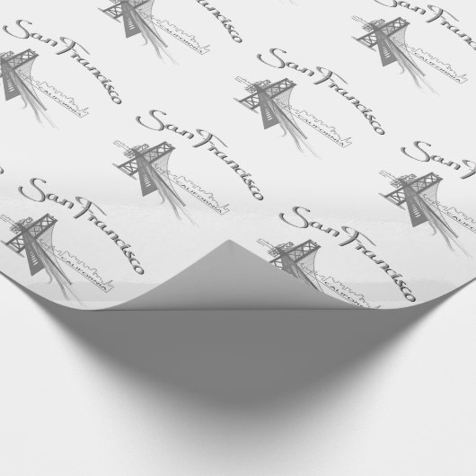 San Francisco, CA Geschenkpapier (Ecke)