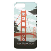San Francisco, CA - Golden Gate Bridge Case-Mate iPhone Hülle (Rückseite)
