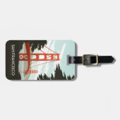 San Francisco, CA - Golden Gate Bridge Gepäckanhänger (Vorderseite horizontal)