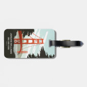 San Francisco, CA - Golden Gate Bridge Gepäckanhänger (Rückseite horizontal)