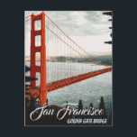 San Francisco, CA - Golden Gate Bridge Postcard Postkarte<br><div class="desc">San Francisco,  CA - Golden Gate Bridge Postcard</div>