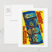 San Francisco, CA - Golden Gate Internat'l Postkarte (Vorne/Hinten)