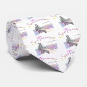 San Francisco, CA Krawatte (Gerollt)