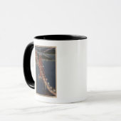 San Francisco, CA - Nachtblick auf das Goldene Tor Tasse (Vorderseite Links)
