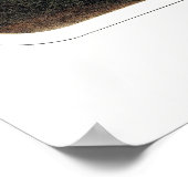 San Francisco, CA Panorama Karte - 1860 Poster (Ecke)