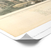 San Francisco, CA. Panoramakarte (1551A) Poster (Ecke)