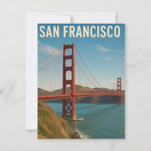 San Francisco CA Postkarte