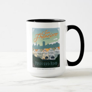 San Francisco, CA - Postkartenreihe Tasse