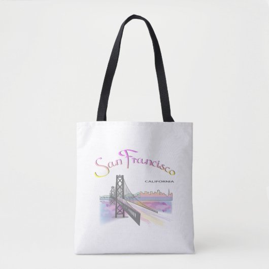 San Francisco, CA, Rainbow, Cool Tasche (Vorderseite)