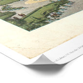 San Francisco, CA. Rathaus (0286A) Poster (Ecke)