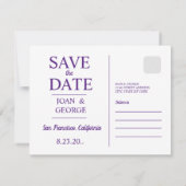 San Francisco, CA, Save The Date (Rückseite)