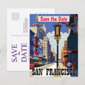 San Francisco, CA, Save The Date (Vorne/Hinten)