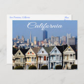 San Francisco CA Skyline Postcard - Vereinigte Sta Postkarte (Vorne/Hinten)