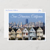 San Francisco CA Skyline Postcard - Vereinigte Sta Postkarte (Vorne/Hinten)