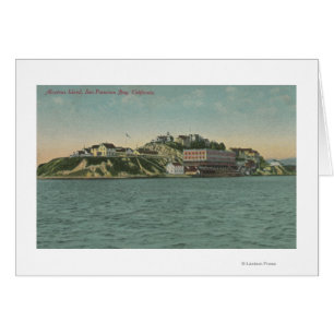 San Francisco, CAAlcatraz Insel Gefängnis-Ansicht