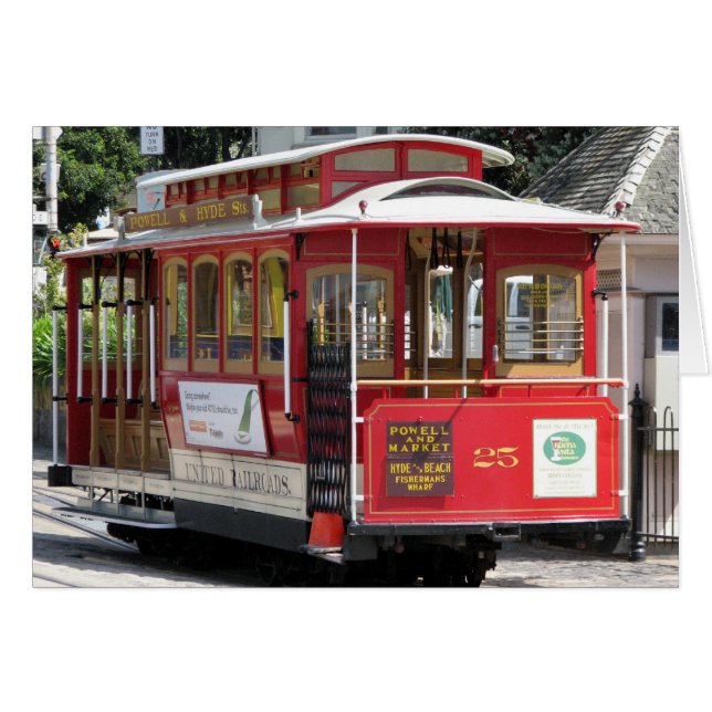 San Francisco Cable Car (Vorderseite (Horizontal))