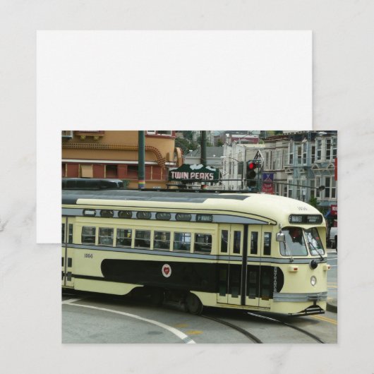 San Francisco Cable Car (Vorne/Hinten)