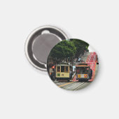 San Francisco Cable Car #2 Magnet (Vorderseite/Rückseite)