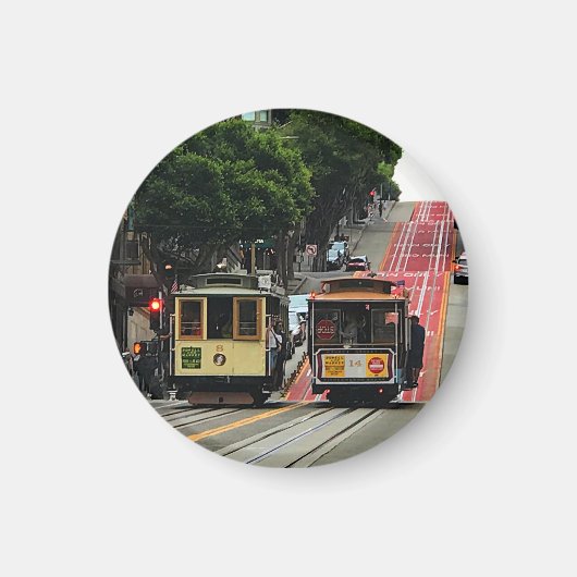 San Francisco Cable Car #2 Magnet (Vorne)