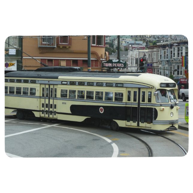 San Francisco Cable Car Bodenmatte (Vorderseite)