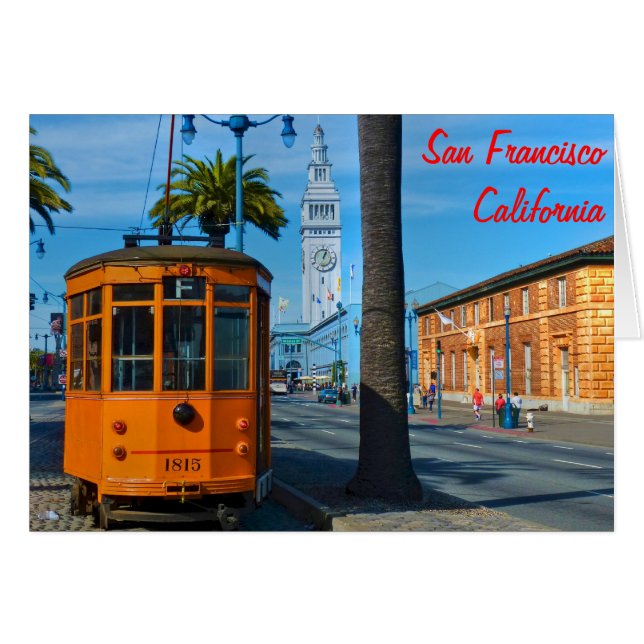 San Francisco Cable Car & Ferry Gebäude (Vorderseite (Horizontal))