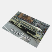 San Francisco Cable Car Fußmatte (Schrägansicht)