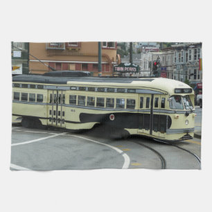 San Francisco Cable Car Geschirrtuch