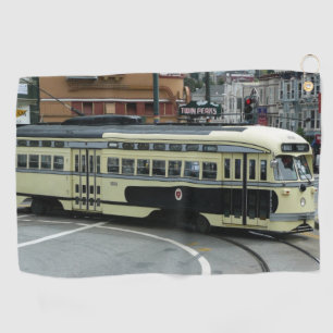 San Francisco Cable Car Golfhandtuch