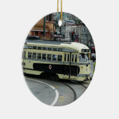 San Francisco Cable Car Keramikornament (Rechts)