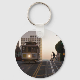 San Francisco Cable Car Keychain Schlüsselanhänger