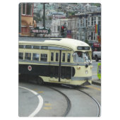 San Francisco Cable Car Klemmbrett (Rückseite)