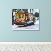 San Francisco Cable Car Leinwanddruck (Insitu (Holzboden))