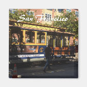 San Francisco Cable Car Magnet (Vorne)