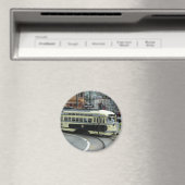 San Francisco Cable Car Magnet (In Situ (Geschirrspüler))