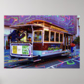 SAN FRANCISCO CABLE CAR NR. 17 POSTER (Vorne)