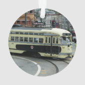 San Francisco Cable Car Ornament (Rückseite)