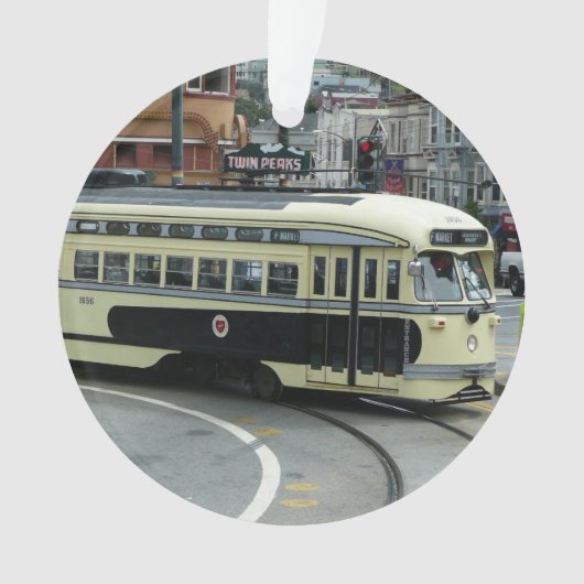 San Francisco Cable Car Ornament (Vorderseite)
