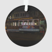 San Francisco Cable Car Ornament (Rückseite)