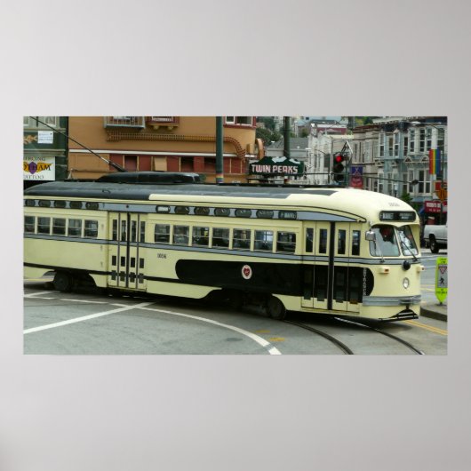 San Francisco Cable Car Poster (Vorne)