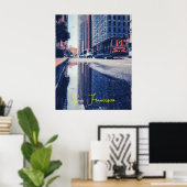 San Francisco Cable Car Poster (Heimbüro)