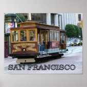 San Francisco Cable Car Poster (Vorne)