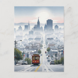 San Francisco Cable Car Postkarte