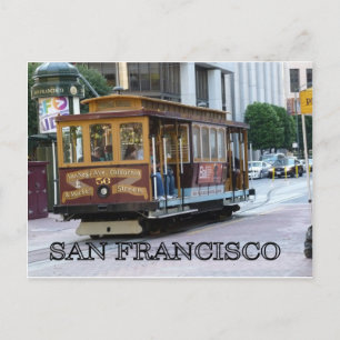 San Francisco Cable Car Postkarte