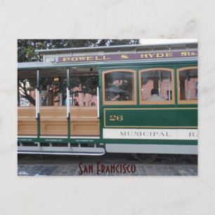 San Francisco Cable Car Postkarte