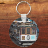 San Francisco Cable Car Schlüsselanhänger (Vorderseite)